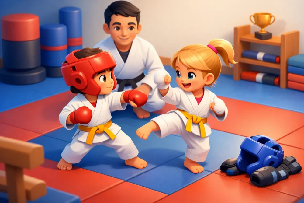Kampfsport für Vorschulkinder - sinnvoll?