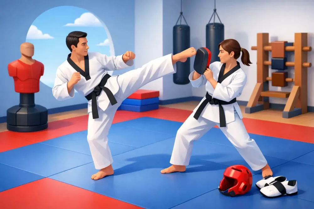 Taekwondo für Anfänger Erwachsene