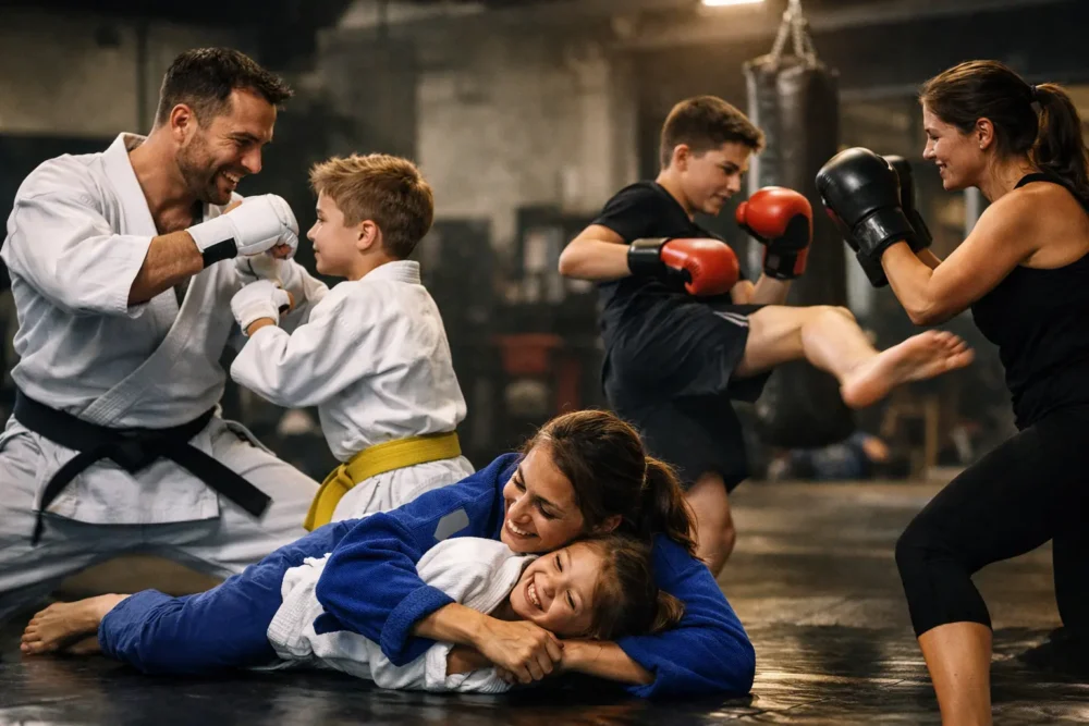 Beste Kampfsportarten für Familien im Vergleich