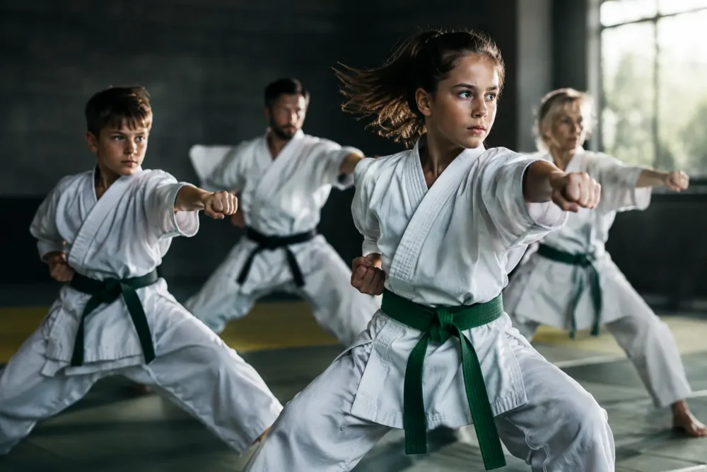 Sieben Vorteile von Sportkarate für jedes Alter